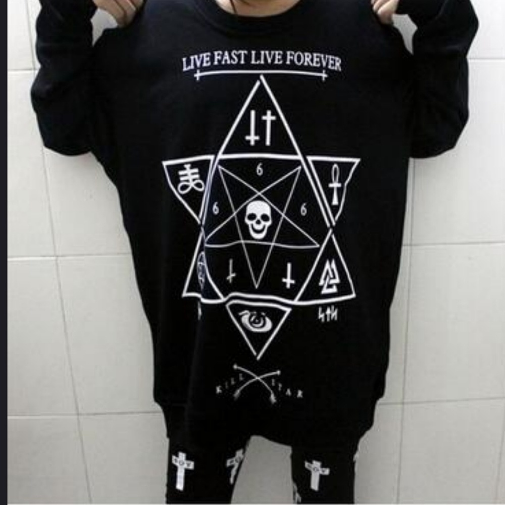 Live Fast Live Forever Sweater